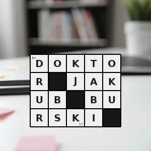 Hasło krzyżówkowe artur żmijewski - doktor jakub burski – rozwiązanie, synonimy, podpowiedzi i definicje krzyżówkowe